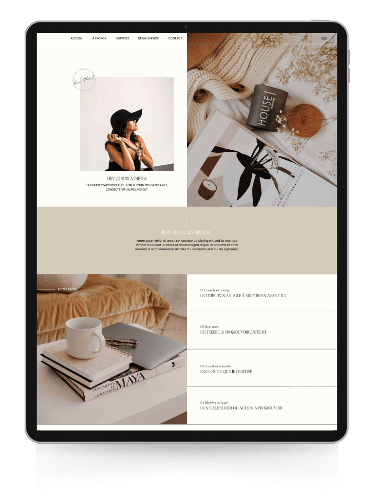 Template showit lifestyle mode-min